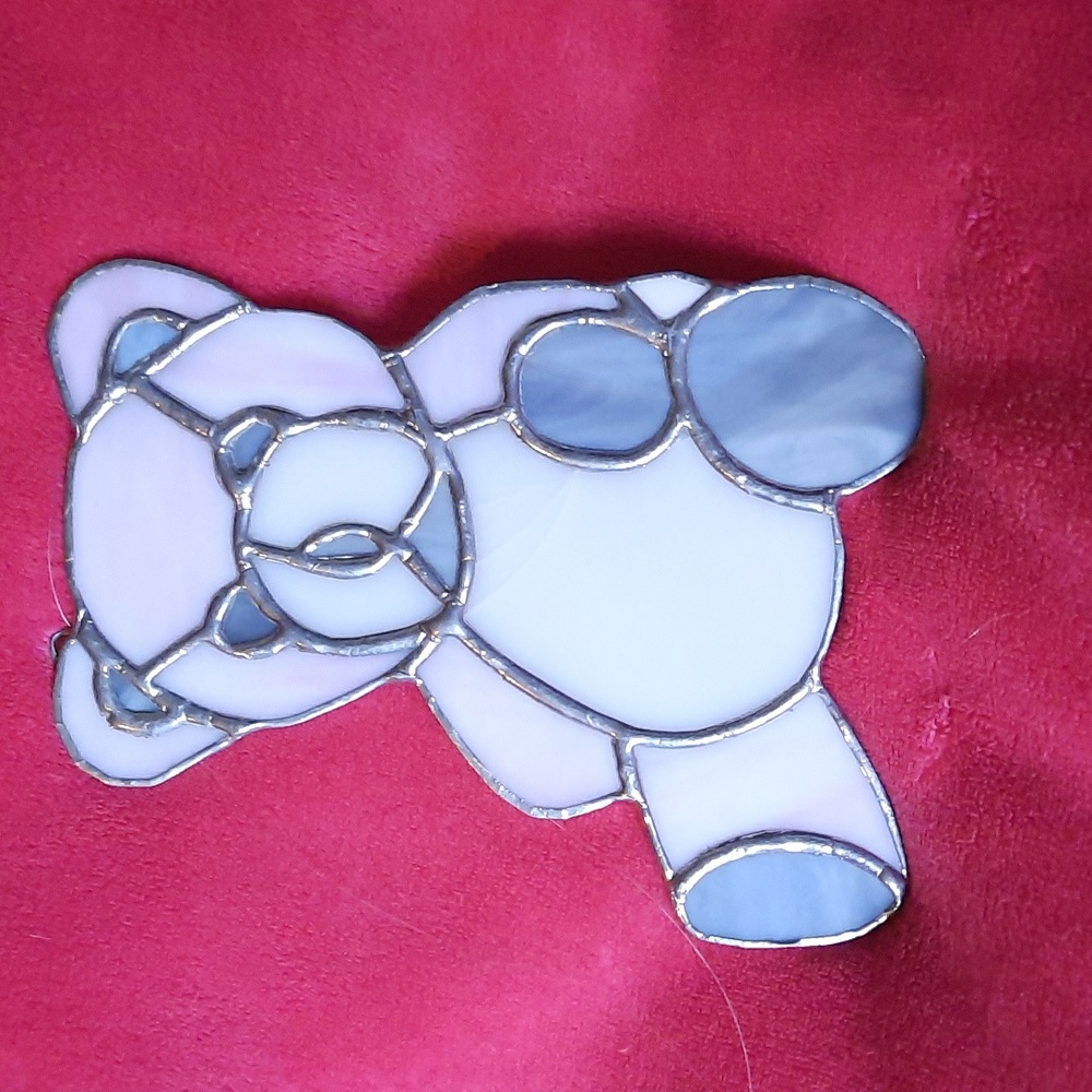 Stainglass bear